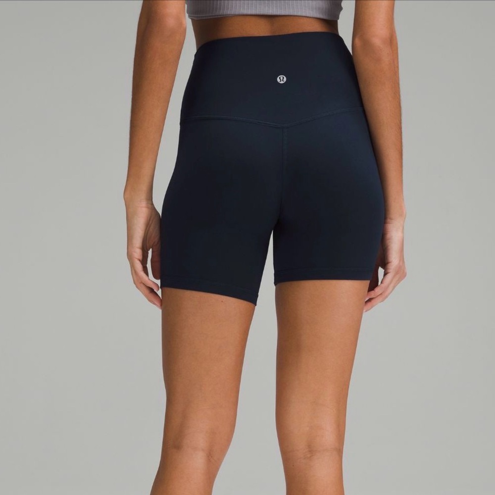 Lululemon Wunder Train High-Rise Shorts 6” Black  | Hidden Drawcord